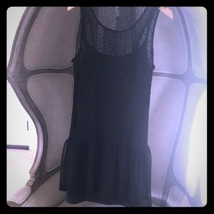 BCBGeneration Black Shift Dress Mini XXS